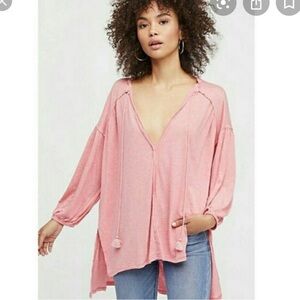 We The Free (Free People) Pink Tunic